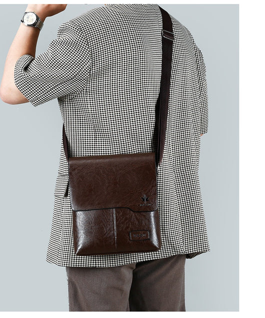 Mochila Vertical Casual para Hombre con Cubierta Protectora - Image 16
