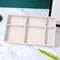 Beige 6 Compartimentos 21 X 12.3 Cm