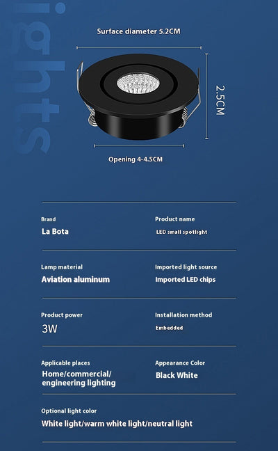Foco LED Empotrable Oculto Mini - Image 8