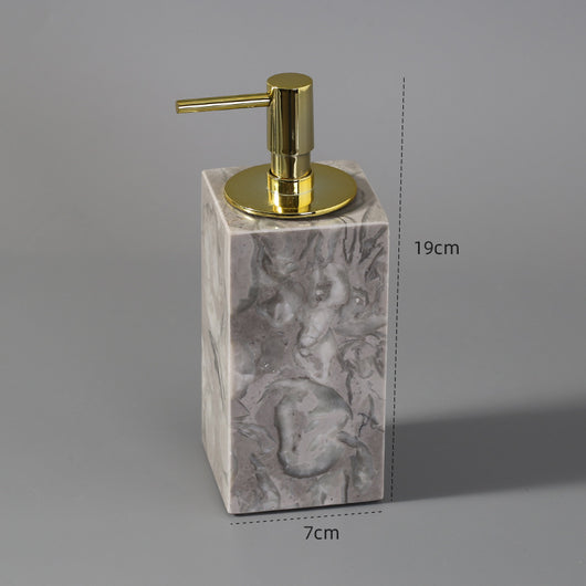Juego de Baño Mármol Modelo Hotel de Lujo - Image 7