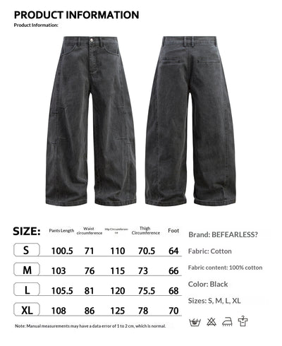 Pantalones Casuales Hombre Estilo Vintage Desgastado - Image 8