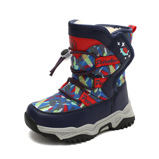 Botas de Nieve Térmicas para Niños - Algodón Grueso y Calidez Extrema - Image 5