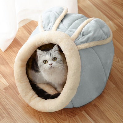 Villa Casa para Gatos Cerrada - Cama Confortable - Image 7
