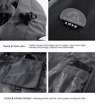 Chaqueta 3 en 1 Impermeable y Cortavientos con Forro Desmontable - Image 13