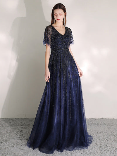 Vestido de Noche Elegante con Temperamento de Celebridad - Image 10