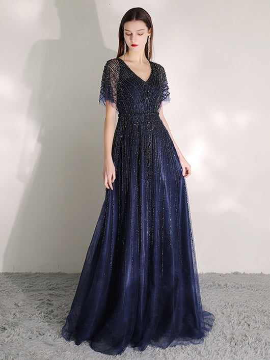 Vestido de Noche Elegante con Temperamento de Celebridad - Image 10