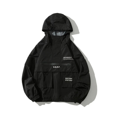 Chaqueta Casual con Capucha y Detalles de Trabajo - Image 7