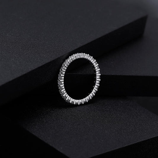 Anillo de Moissanita - Diamante de Laboratorio Premium