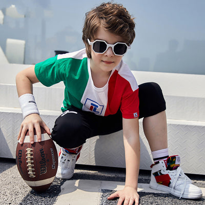 Playera de Algodón para Niño de Manga Corta - Image 4