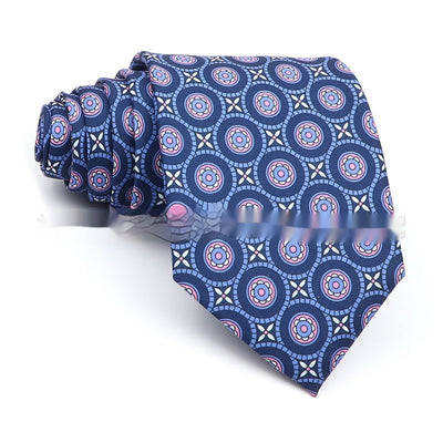 Corbata Estampada de Poliéster para Hombre Profesional - Image 12