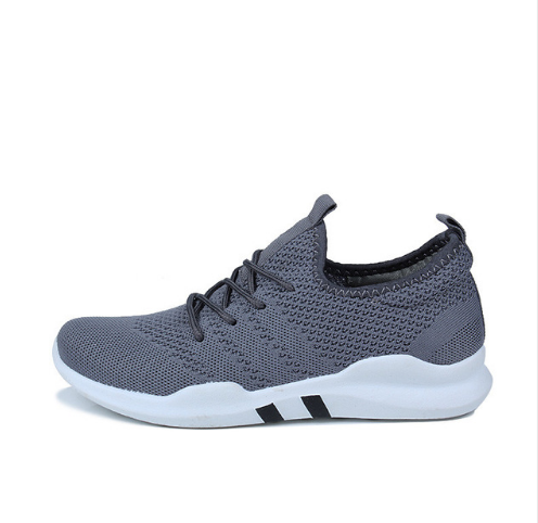 Zapatillas Deportivas Tejidas Coreanas Transpirables para Hombre - Image 10