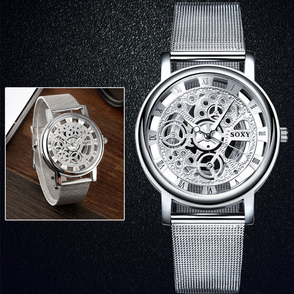 Reloj Explosión para Hombre - Diseño Hueco Moderno