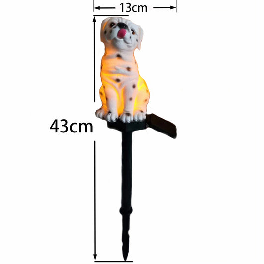 Luz Solar Decorativa con Forma de Perro - Image 2