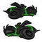 Pares Verde Y Negro Talla Grande