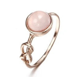 Anillo de Piedra Preciosa Rosa - Image 11