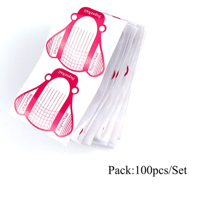 Bandeja de papel para extensiones de uñas - Image 10