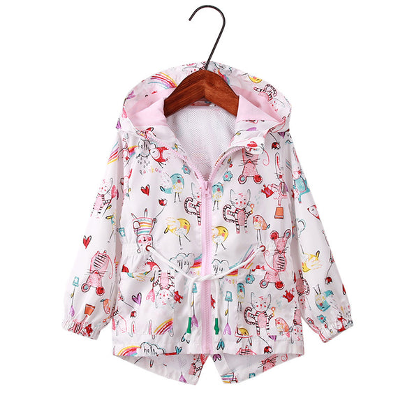 Chaqueta Deportiva Gato y Ratón con Cordón Ajustable