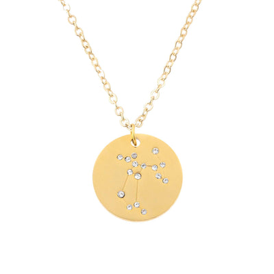 Collar Constelaciones con Diamantes de Acero Titanio para Mujer - Image 10