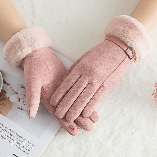 Guantes Térmicos Doble Capa con Forro de Terciopelo para Pantalla Táctil - Image 24