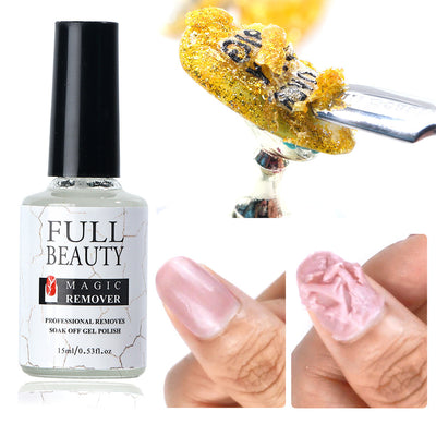 Removedor de Esmalte de Uñas 15ml - Fórmula Rápida y Efectiva