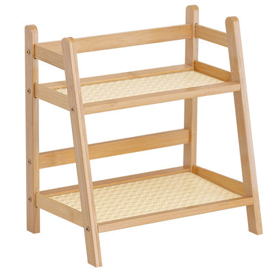 Estantería Bambú Multicapa para Habitación de Huéspedes - Image 6