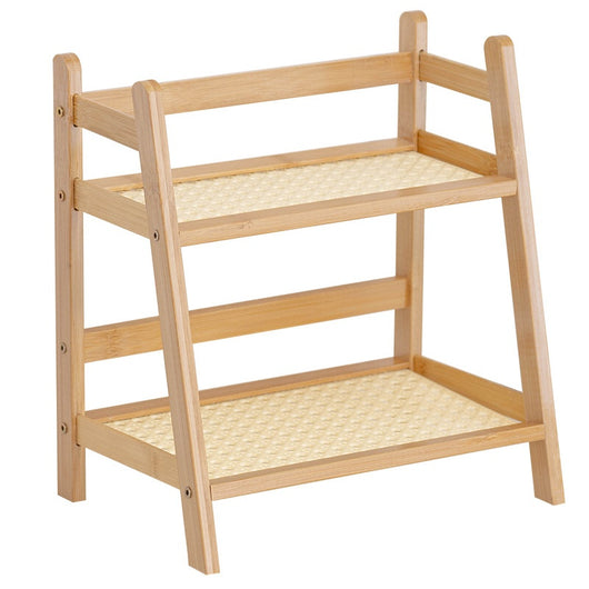 Estantería Bambú Multicapa para Habitación de Huéspedes - Image 6
