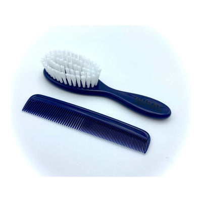 5-Piece Baby Brush Set with Nylon Bristles - Blue Dural