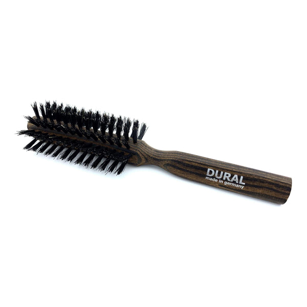 Half-Round Dural Hairbrush - Thermally Modified Ash Wood and Boar Bristles