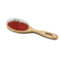 Escova de Madeira de Faia com Base de Borracha para Cuidados e Penteados