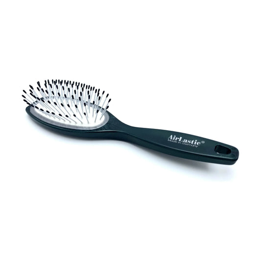 Dural Hair Brush For Styling & Care Rubber Cushion Steel Pins with Plastic Ball Tips - Tekeno