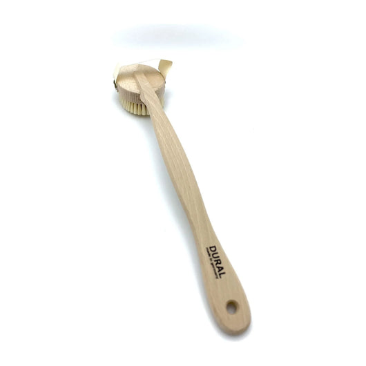 Dural Bath Brush Pure Natural Bristles Plain Wood - Tekeno