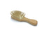 Cepillo Mini Masajeador de Goma con Cerdas Naturales y Madera de Haya