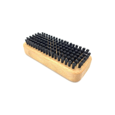 Dural hand & Nail Brush Pure Black Natural Bristles Short And Extra Stiff Beech Wood - Tekeno