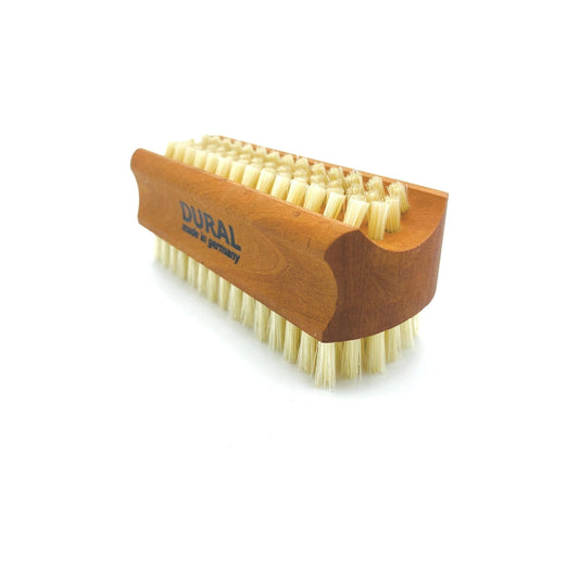 Dural Hand & Nail Brush Pure Natural Bristles Radial Filling Steamed Pear Wood 95mm