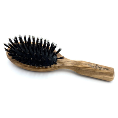 Cepillo de Pelo Dural con Cerdas de Jabalí Puro y Madera de Olivo