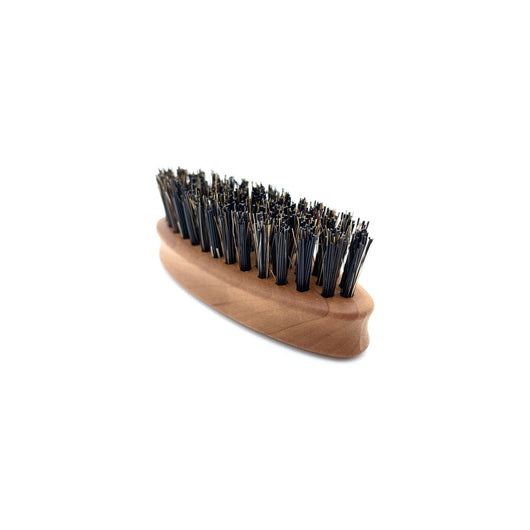Cepillo para Barba Artesanal Madera de Pera - Cerdas Mixtas Nylon y Cabello de Caballo