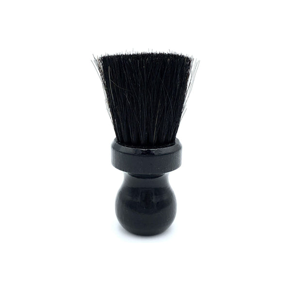 Beechwood Neck Duster with Black Horsehair Bristles