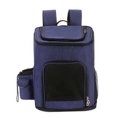 Mochila Transportadora para Mascotas - Bolsa Portátil Respirable para Perros y Gatos