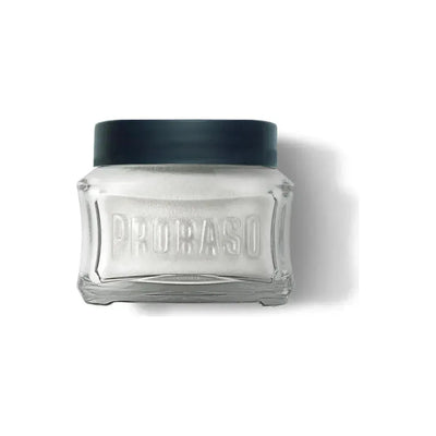 Proraso Blue Protective Pre Shave Cream With Aloe Vera & Vitamin E 100ml - 3.6 Oz