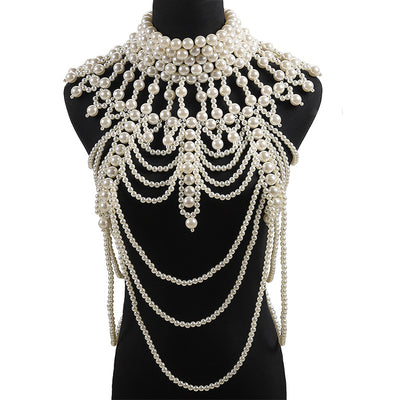 Collar Chal de Perlas Oversized - Image 7