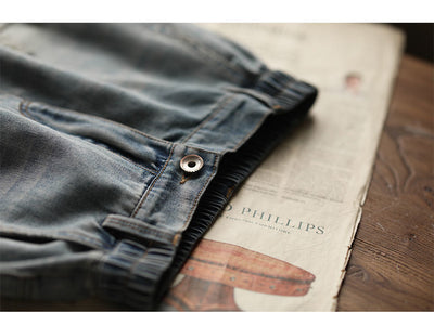 Pantalón Denim Lápiz Holgado con Costuras Decorativas BF Style - Image 10