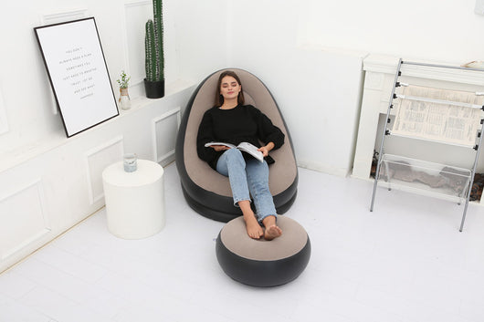 Puf Inflable Convertible con Sofá Plegable - Image 9