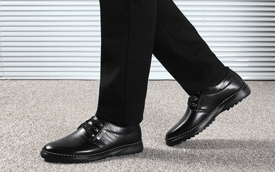 Zapatos de Negocios Casuales para Hombre - Estilo Clásico Británico - Image 8
