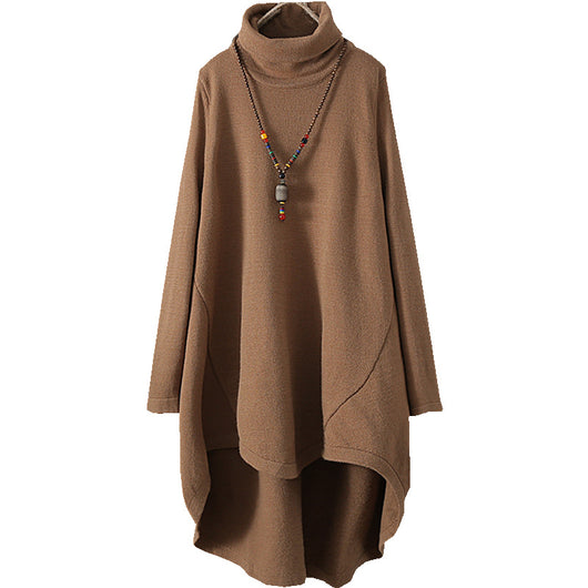 Suéter Cuello Alto Mujer Invierno - Corte Suelto Moderno - Image 12