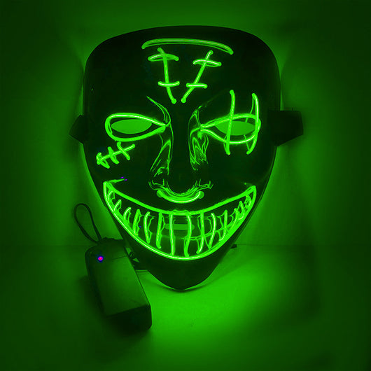 Máscara Halloween con Luz LED Fría Luminosa - Image 14