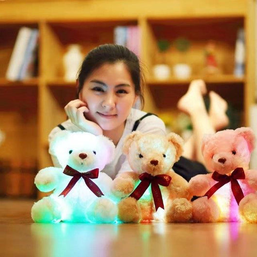 Osito de Peluche Luminoso - Peluche Interactivo con Luz LED - Image 3