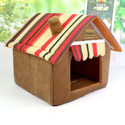 Casa Cama Plegable para Mascotas - Diseño Desmontable y Térmico - Image 3