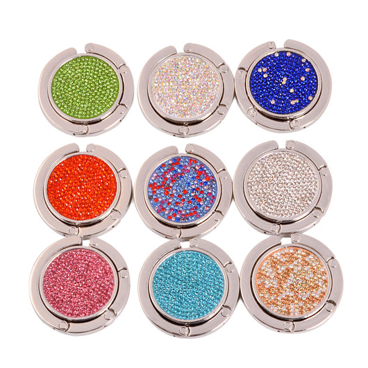 Gancho Organizador de Bolsos Plegable con Diamantes Brillantes - Image 3