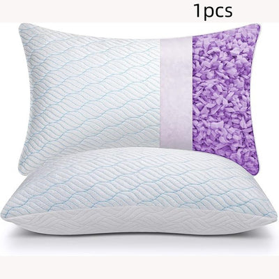 Almohada de Espuma Viscoelástica con Gel Refrescante de Lavanda - Image 6
