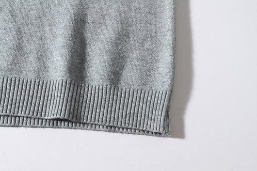 Suéter Base Layer Cuello V Manga Larga Estilo Europeo - Image 17